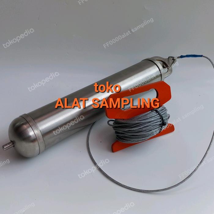 bacon bomb sampler 1000ml stainles steel.pengambil sample oil - Gambar 2