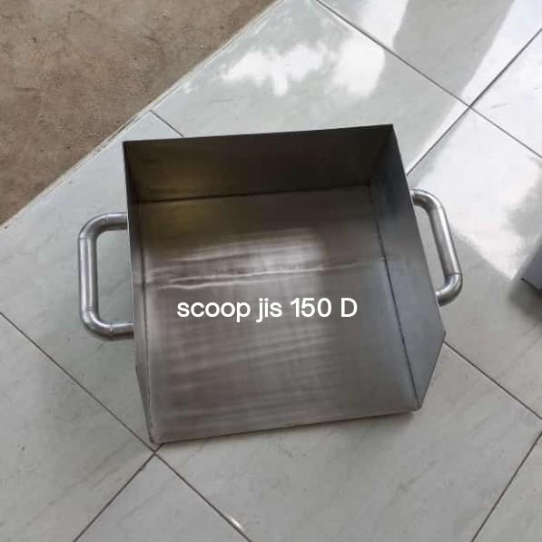 scoop jis 150 D matrial Stainless